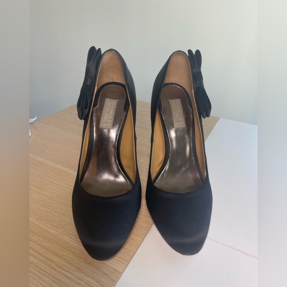 Badgley Mishka Calton Black Pumps Size 7.5 - Picture 3 of 6